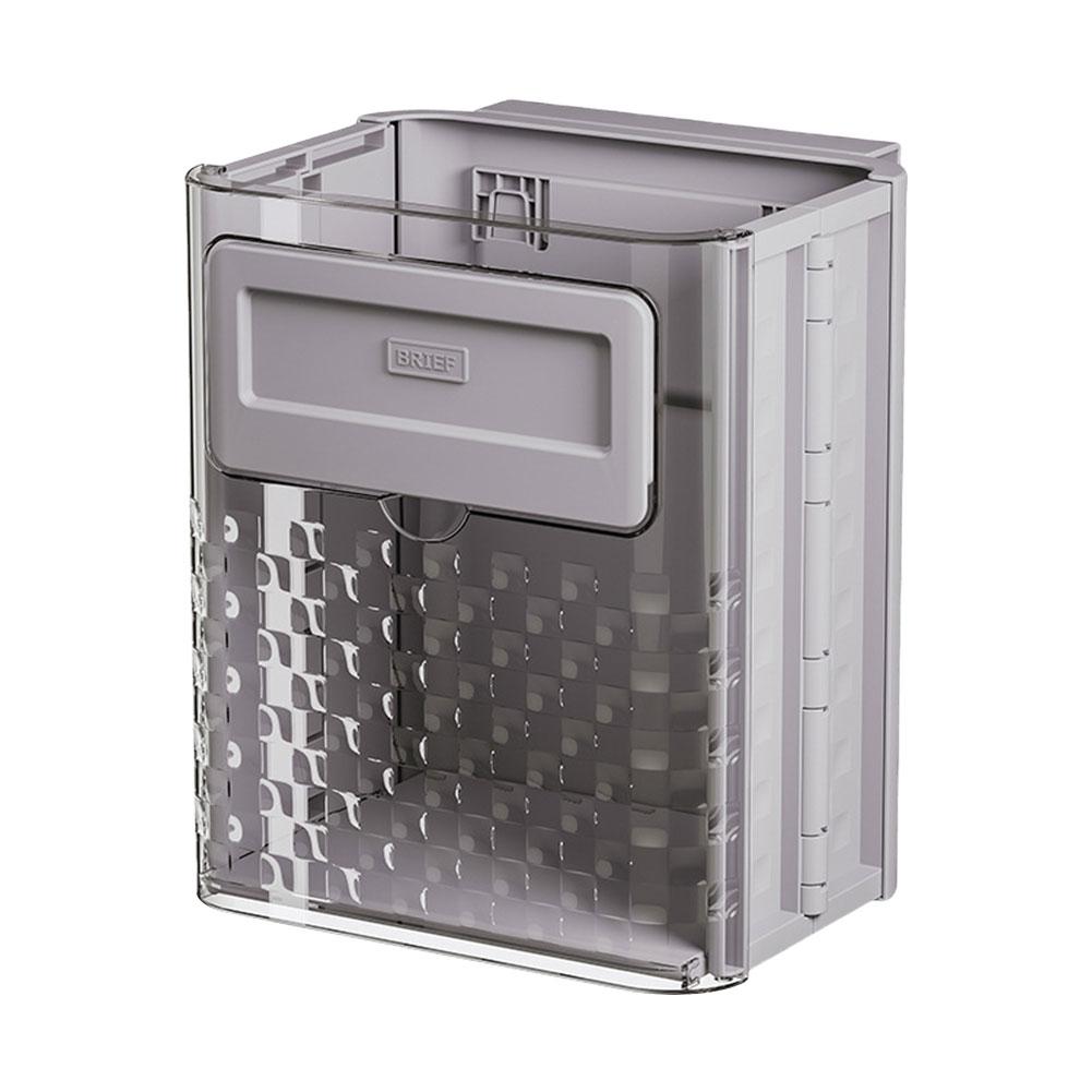 10L Foldable Hanging Trash Can Large Capacity Hanging Collapsible Trash Can Folding Garbage Basket for Car Outdoor Camping