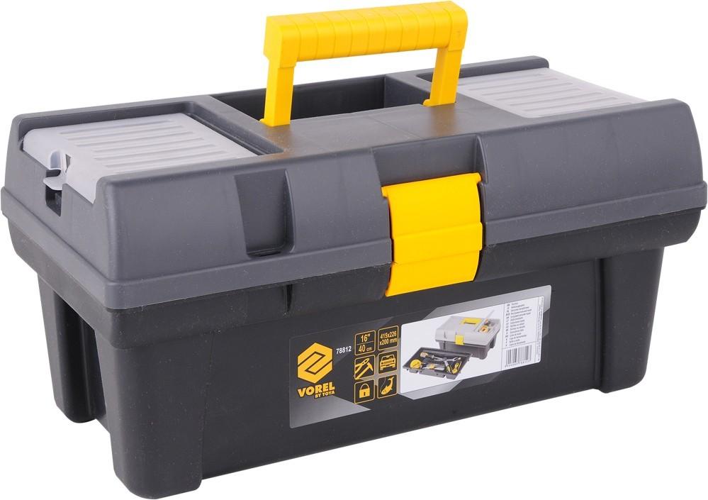 Plastic tool box pr-16'' 78812 VOREL