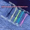 Individually Wrapped Transparent Plastic Dessert Forks