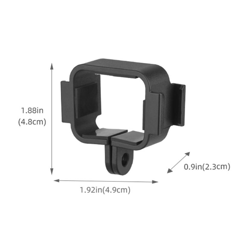 Adattatore Shoe Fredda Versatile per Gabbia Fotocamera per Pocket 3 Clip per Zaino Fotografico Perfetto per Riprese all'Aperto Fotografia di Viaggio