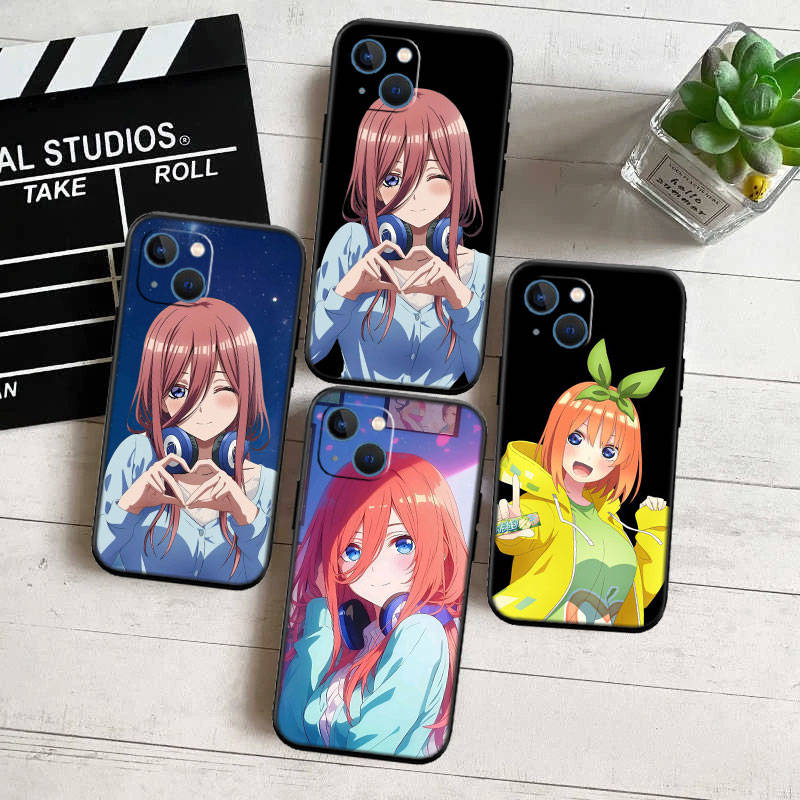 IR19 Miku Nino Itsuki Nakano Shell for Samsung Note 20 10 S25 Plus Ultra Lite A51 A52 A53 A71 A72 A73 M20 M30 M21 M31 M51 A11 A70 A56 A26