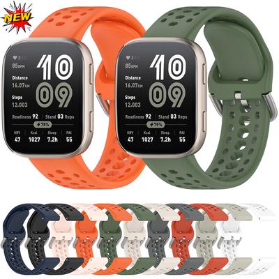 Original Silikonarmband für Amazfit Bip 6 Offizielles atmungsaktives Armband Correa pulseras für Amazfit Bip6 Austauschbares Zubehör