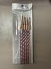 Gradient Nail Art Brush Set - 5 Pcs for Gel Polish, Line Drawing, and Crystal Carving