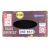 Tissue Box Vintage Composite Wood Napkin Paper Box for Household Living Room Restaurant