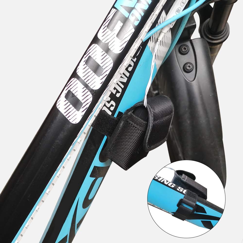 DANCRA RGB LED Pás na kolo s dálkovým ovládáním a vysokou barvou a střihatelný pro elektrické kolo, odrazky na rámu, světlo, na baterie,