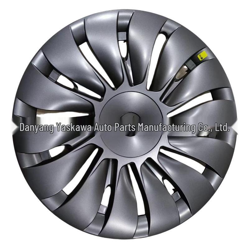 Tesla 19-Inch Model Y Full Wrap-Around Symmetrical Wheel Hubcap Cover