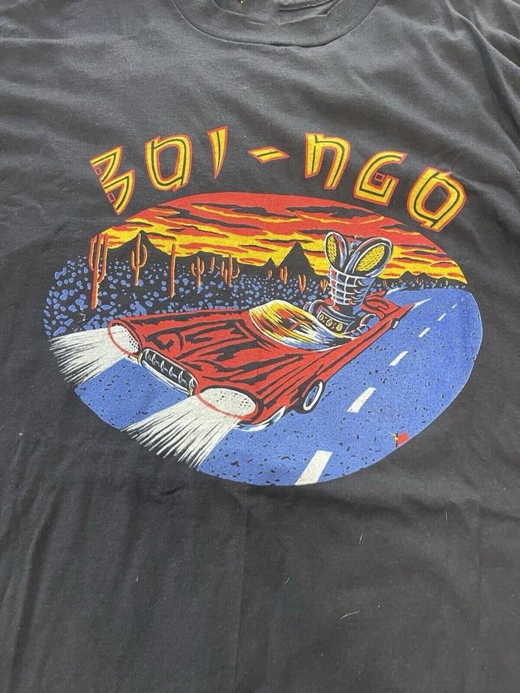 Vintage 1987 Tour Oingo boingo Boi-ngo T-Shirt Cotton Unisex S-5XL CO326 Unisex T-Shirt M