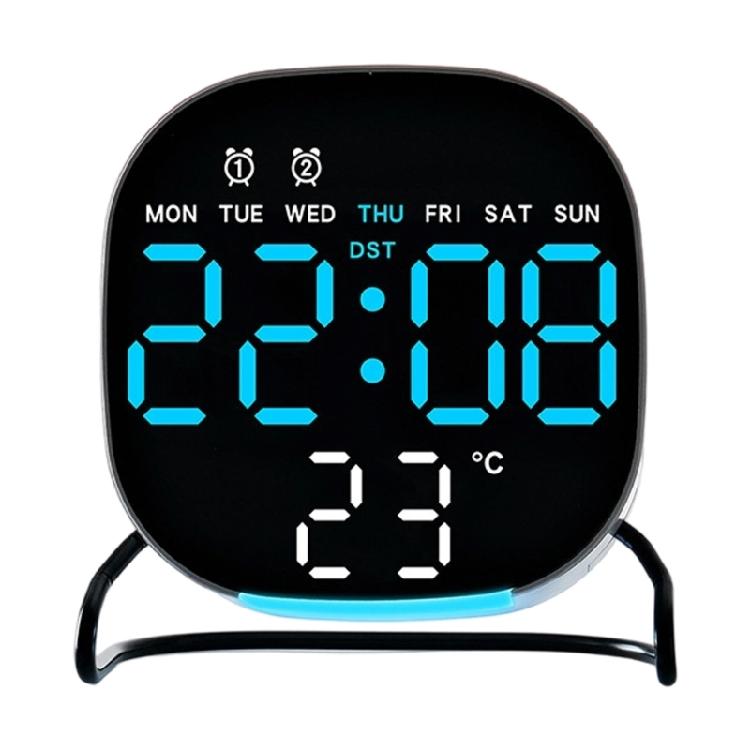 Alarm Clocks for Bedroom Digital Desk Clock for Bedside Nightstand Digital Alarm Clock with Day of Week Temperature