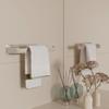 Wall Mount Stainless Steel Black Gold Bathroom Hardware Set Towel Bar Towel Ring Paper Holder Robe Hook Bathroom Accessories Set