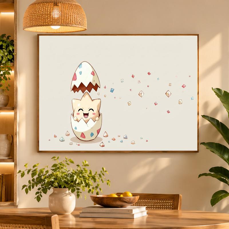 5D Diamond Painting Togepi DIY Full Drill Diamond Art Kit Home Decoration