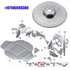 Heat protection mounting nut sheet metal nut 30 mm for BMW MINI 07146949380 Underbody Shields Insulation Panel Fastener Washer