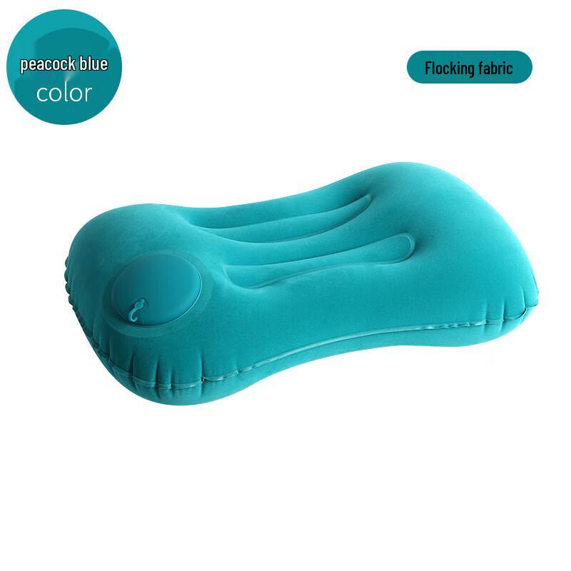 Chunsen Press-to-Inflate Travel Pillow Cushion