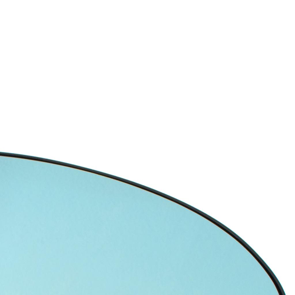 BMW 1 E81 E82 E87 E88 04-13 mirror insert HEATED BLUE right