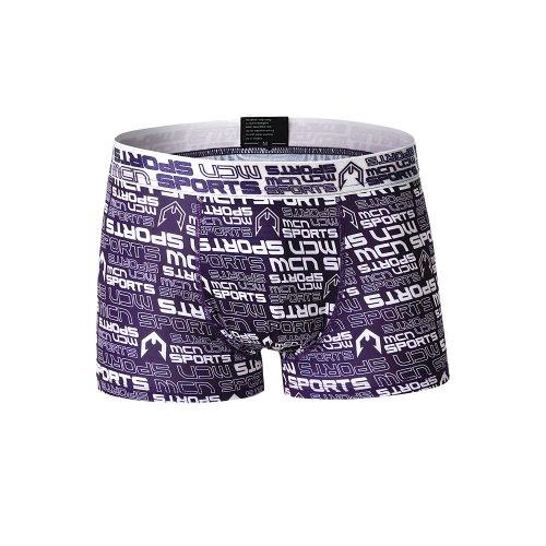 

[MCN SPORTS] Men s Violet Boxer Briefs [Shipped from Korea] 100% Authentic M