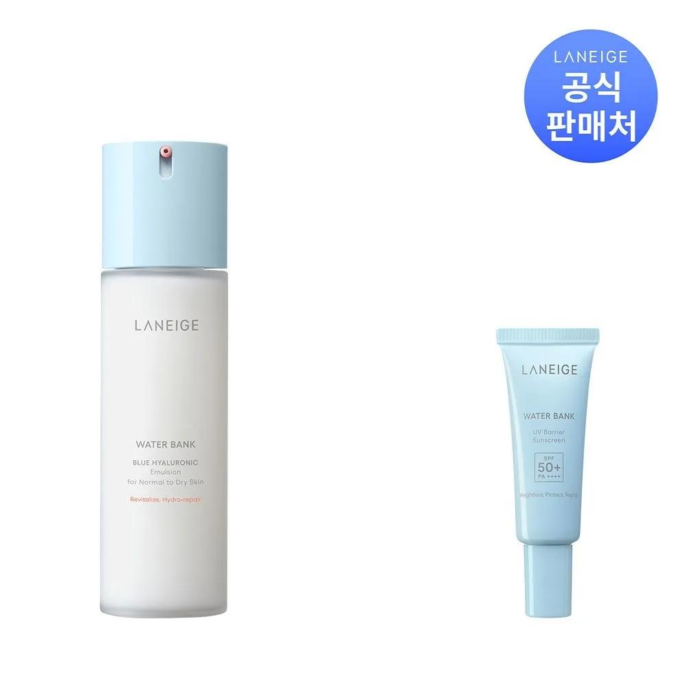 

Water Bank Blue Hyaluronic Emulsion 120ml Option For medium-dry skin
