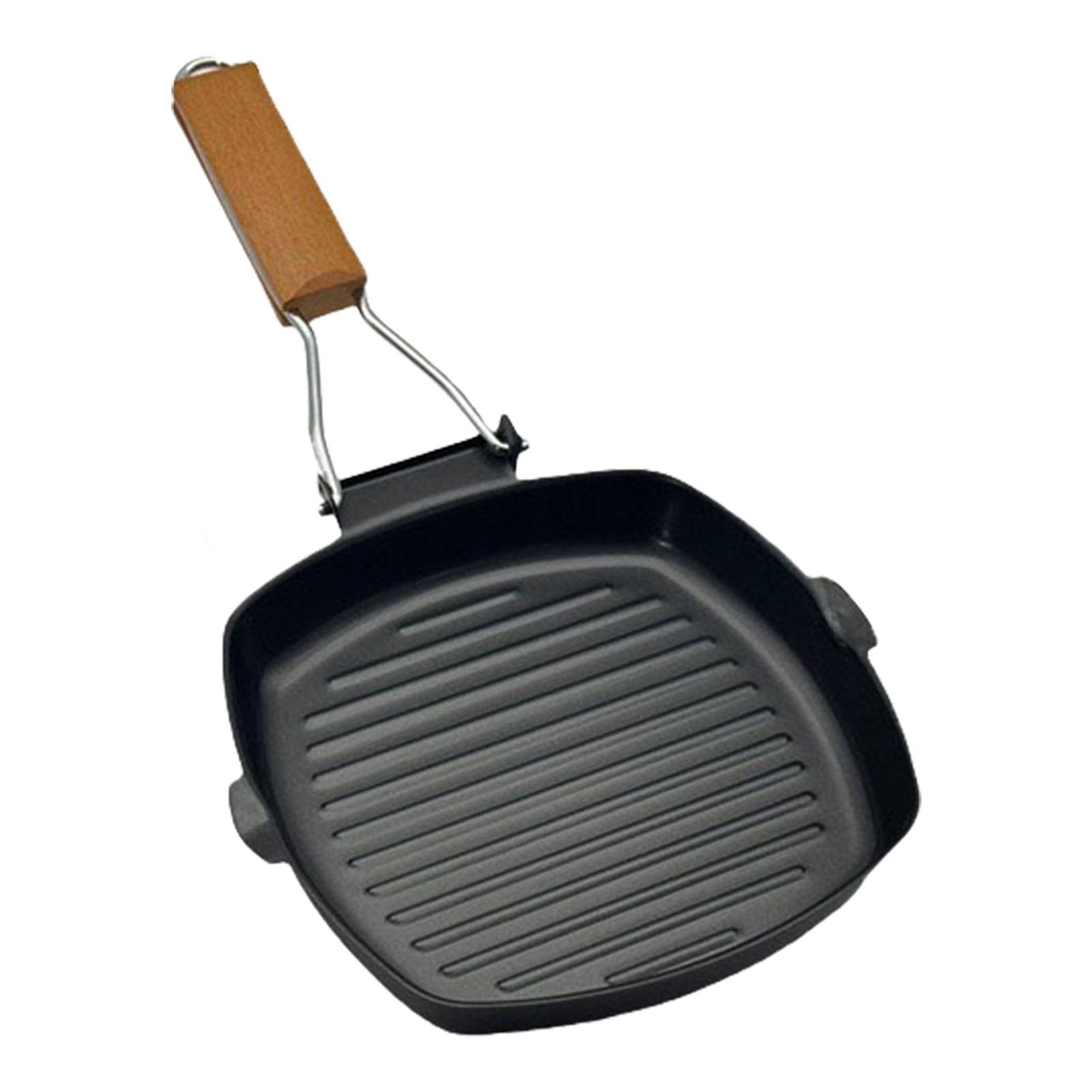 

Сковорода-гриль с антипригарным покрытием, большая сковорода, сковороды для приготовления в помещении, сковороды для стейков, сковороды для приготовления пищи, подходят для стейков и бекона 20