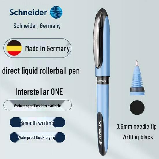 Schneider Interstellar ONE Wasserdichter Kugelschreiber, Nadelspitze
