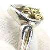 Used TIFFANY&Co. Ring Heart Ribbon EU#49.5 Silver925/K18 Yellow Gold 3.2g Silver Yellow Gold