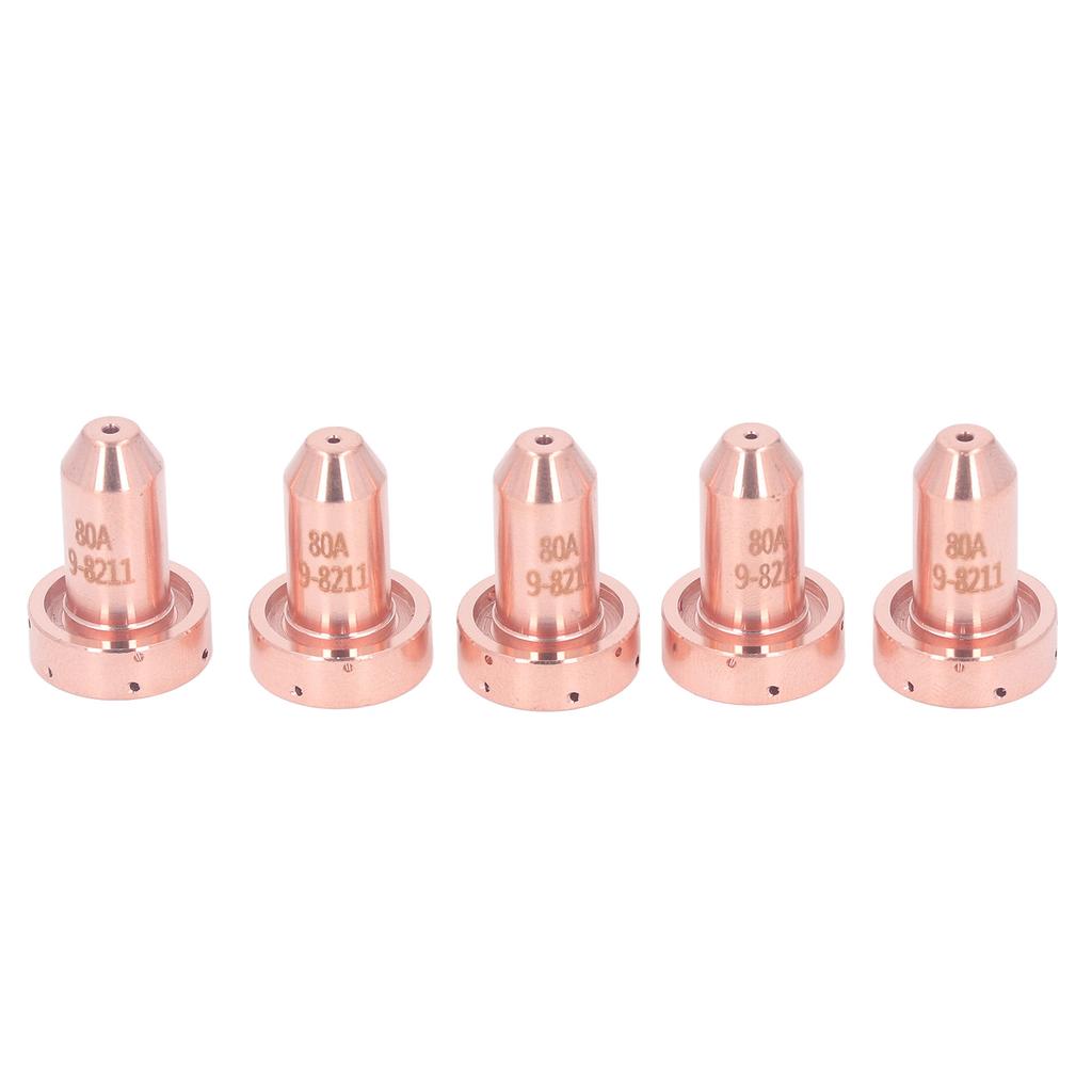 5Pcs Plasma Cutting Torch Tips Consumables 80A Thermal Dynamics SL60 SL100 Nozzle  Replacement