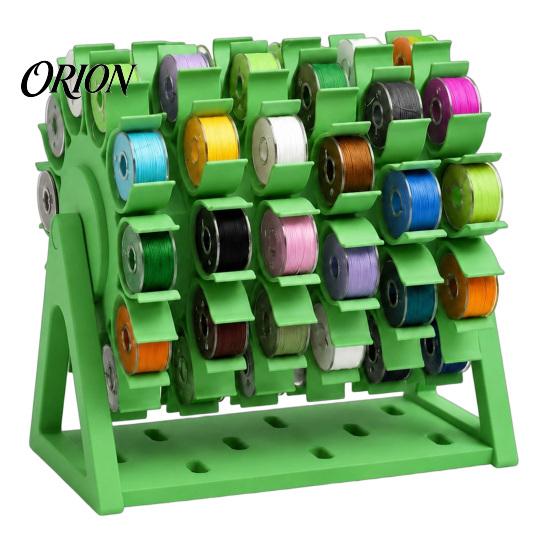 Tabletop Spool Holder 60-Spool Sewing Thread Organizer Rack, 360 Degree Swivel Space Saving Display Stand, Storage for Embroidery And Quilting Threads