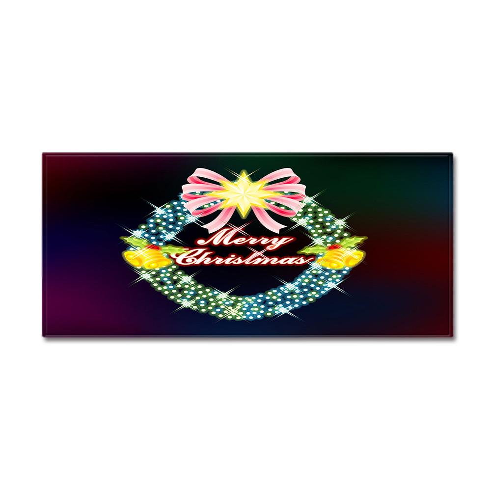 Christmas Kitchen Sand Carpet Doormat Long Floor Mat