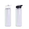 With Water Bottle Straw Bpa Free Leakproof Sport Portable Drinks Mug Cup Travel