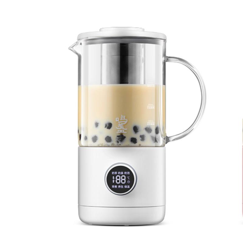 

Портативная электрическая кофеварка, многофункциональная машина для приготовления чая с молоком, автоматический вспениватель молока, бытовой кухонный блендер, чайник 220 В EU белый