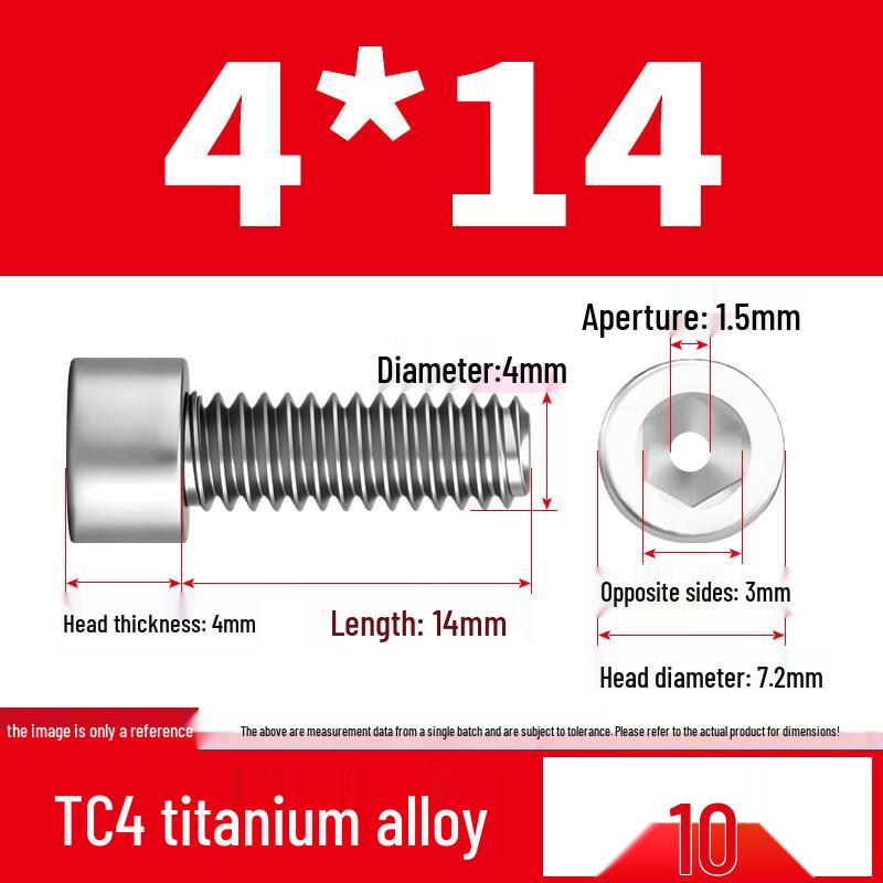 

Rongyu M4x14 Hex Socket Hollow Vacuum Screw