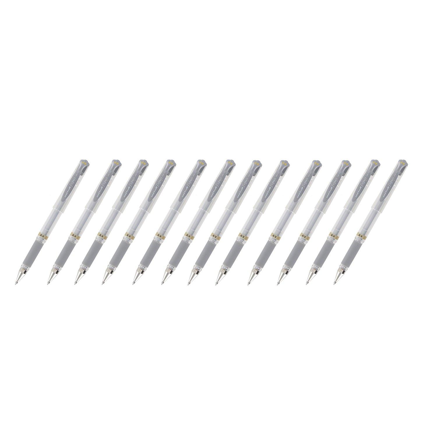 

Uniball Signo Gel Ink Ballpoint Pen Bold 3 Pack 12 Count UM-153 1.0mm