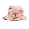 Women's Bow Fisherman Hat Mother Hat Summer Breathable Travel Sun Hat Basin Hat