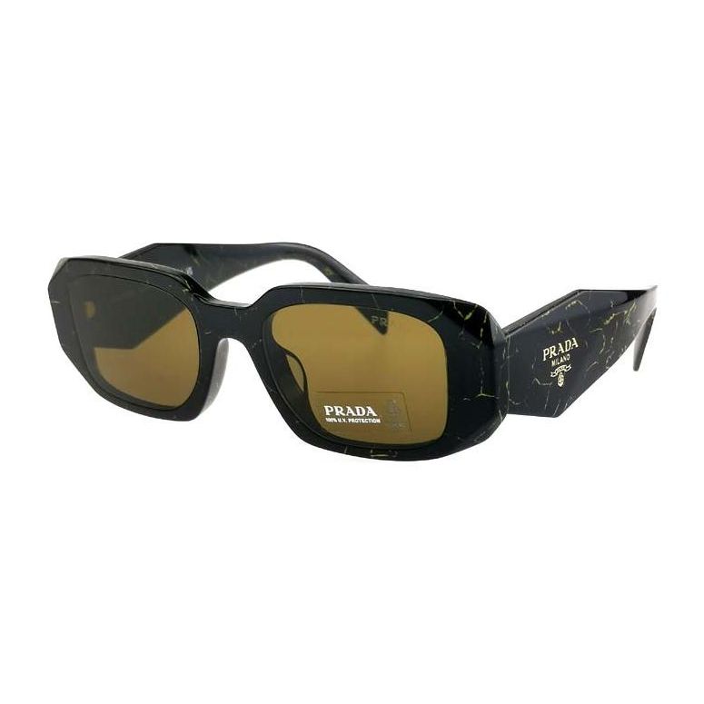 

Prada Comfortable Trendy Square Sunglasses Unisex sunglasses 0PR17WSF-19D01T51 51