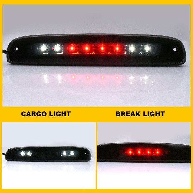 LED Third 3rd Brake Light For Dodge Dakota 1997-2007 Rear Cargo Lamp Lights High Mount Rear Stop Light Taillight Car Accessories