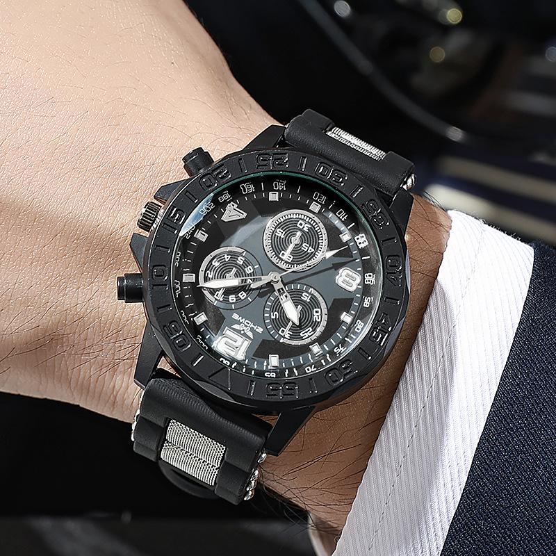 E-Commerce Fashion Men'S Casual Silicone Quartz Watch Men'S Watch