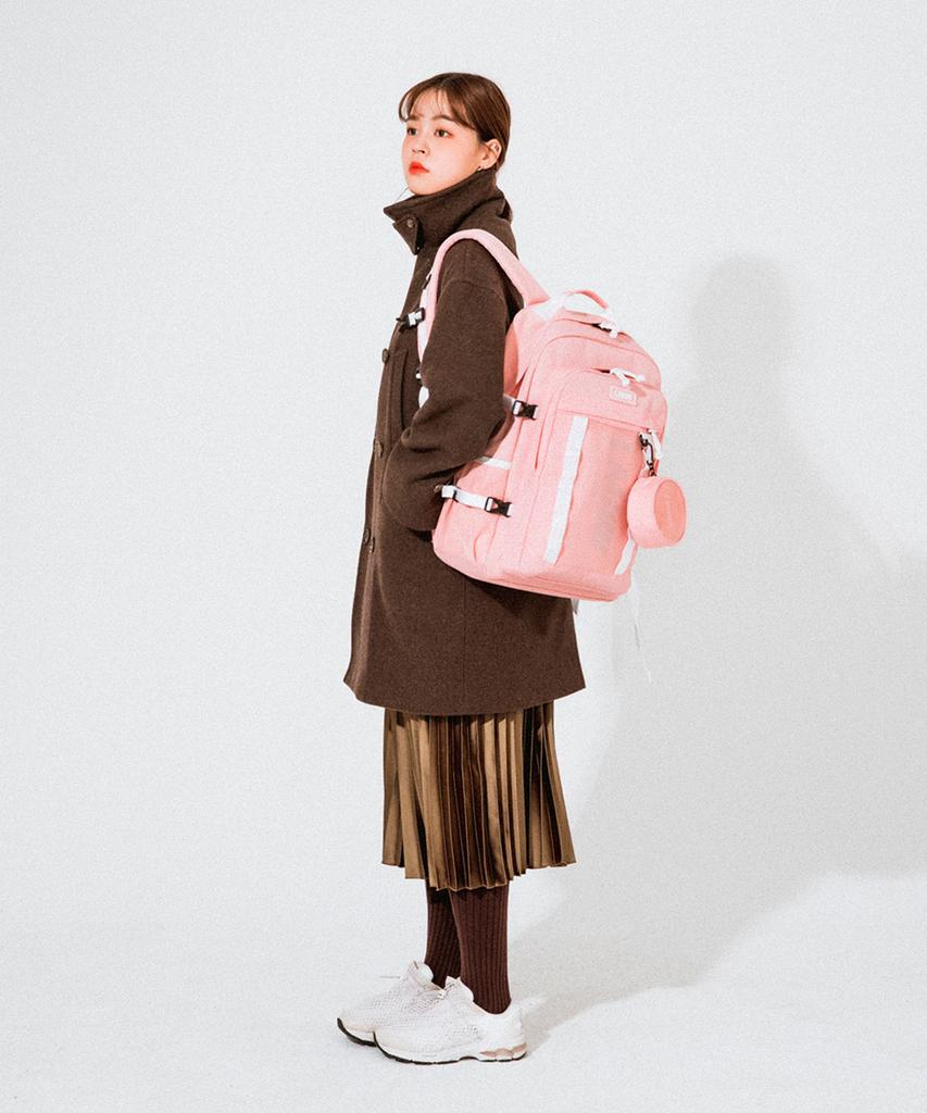 Lemine Mesh Basic Backpack - Light Pink -