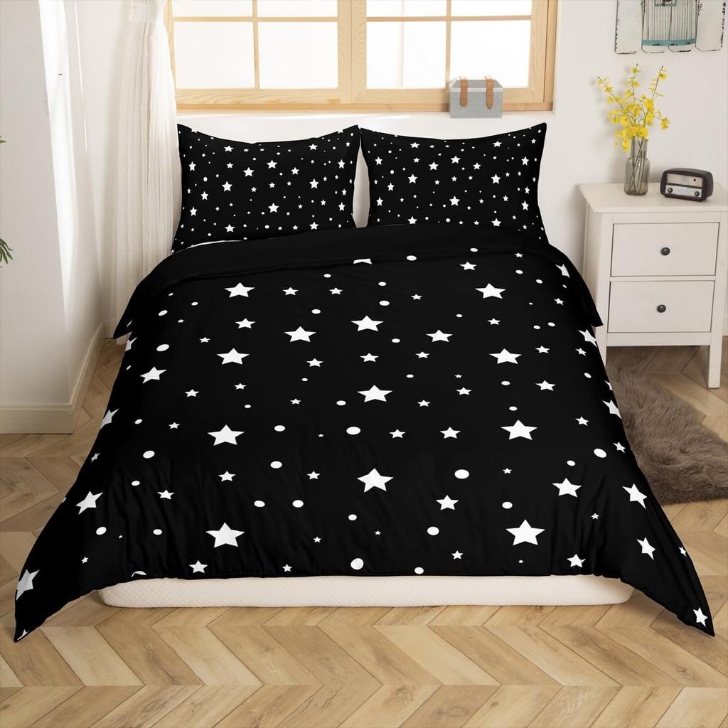 Bettdecke Weltraum Bettdecke Galaxie Weltraum Rakete Aufdruck Bettwäsche Set Universum Planet Raumschiff Polyester