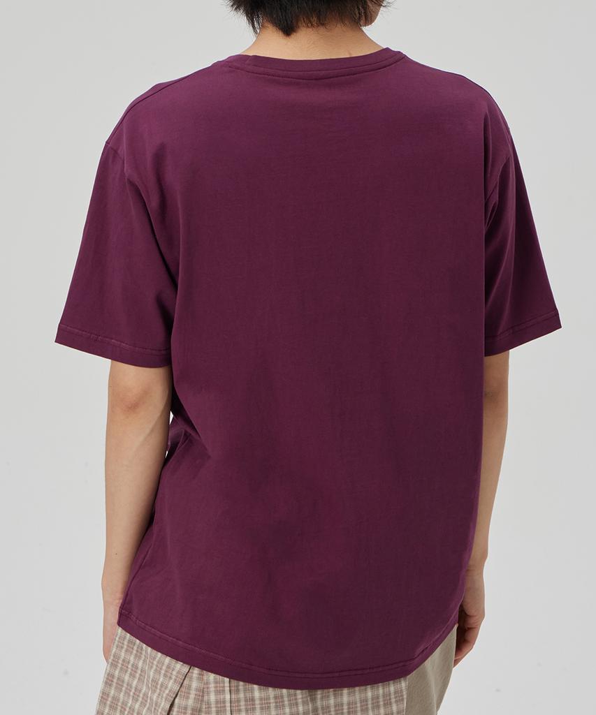 BY.L Detroit Star Short-Sleeve T-Shirt Wine