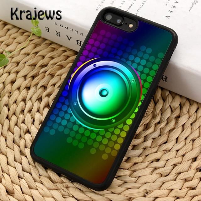 Krajews Massive Music Speakers Phone Case Cover For IPhone 18 17 Air 16 15 14 plus 11 12 13 pro max coque Shell Fundas