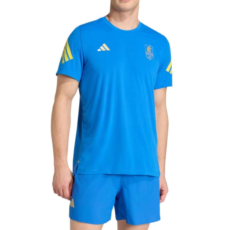 Adidas Climacool Boston Marathon Moisture-Wicking Running T-Shirt Men Tops KE8454