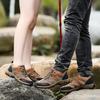 Large Size Outdoor Hiking Shoes for Men and Women Breathable Non-slip Mesh Summer Low-top Wear-resistant Mountain Climbing Hiking Shoes