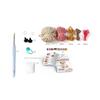 Kit Crochet Chat-Licorne - Graines Creatives - 15 cm - Multicolore