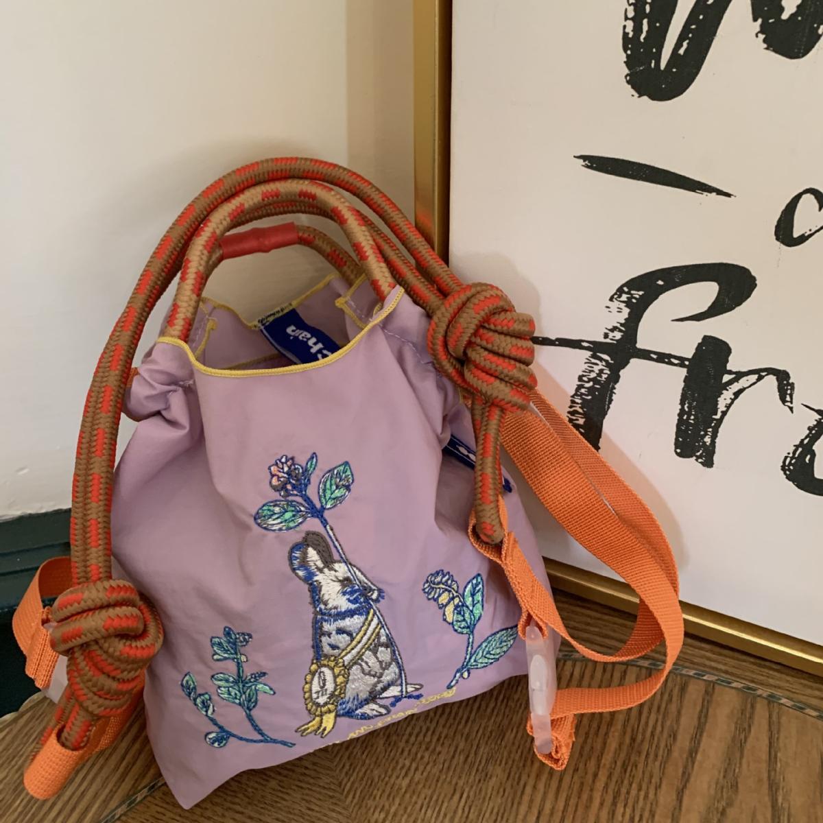 

Новая вышитая экологически чистая сумочка Вышитая мини-сумочка 9