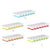 Ice Mold Cube Maker DIY Tray Kitchen Gadget Silicone Smooth Surface Household Accessories Washable Cream Makers