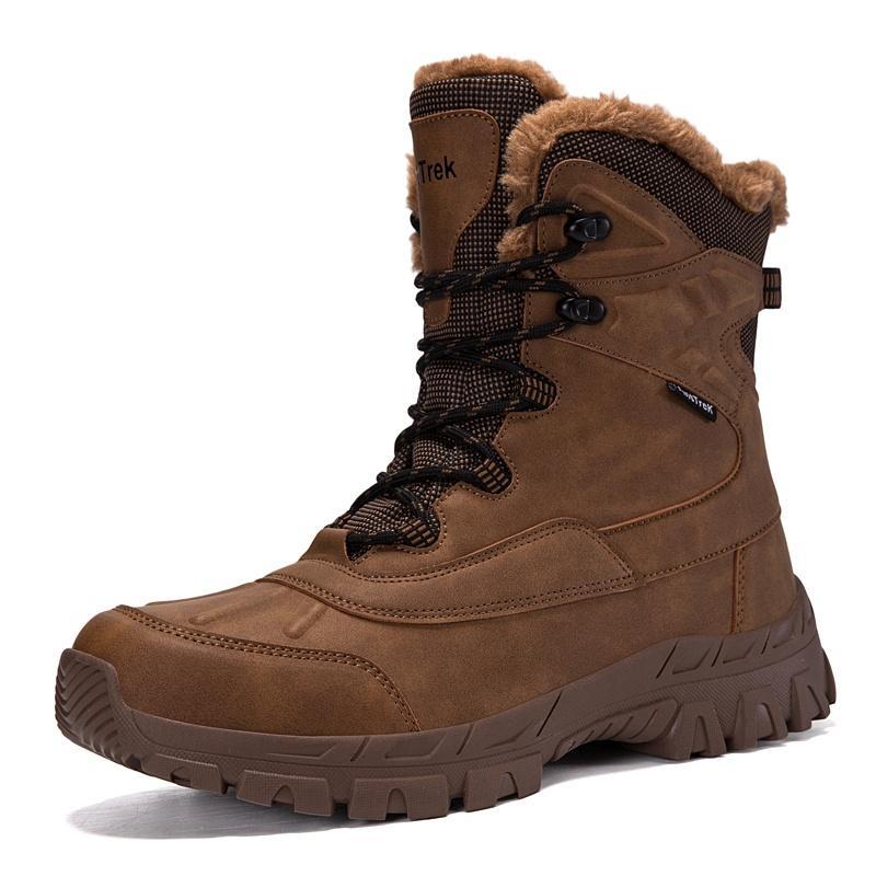 Men Warm Lined Outdoor Hiking Shoes Outdoor Shoes Everyday Walking and Casual Wear Commuting and Travel Daily Wear Sizes 39-47