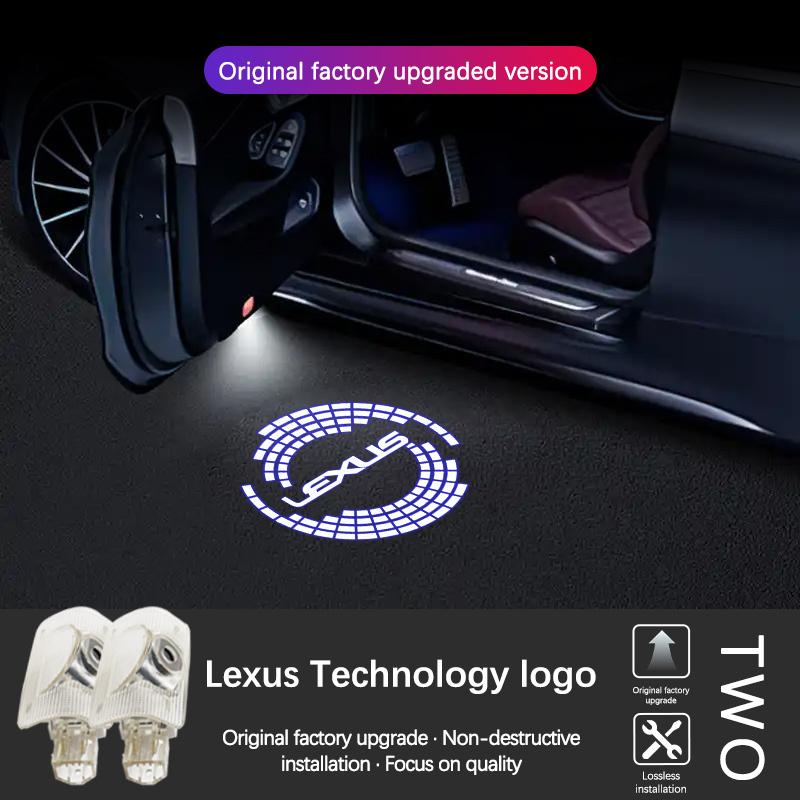 Car Projector Lamps HD LED Auto Door Welcome Lights For Lexus ES300 ES200 ES250 IS300 RX270 RX450h RX ES GX LS LX IS RC UX