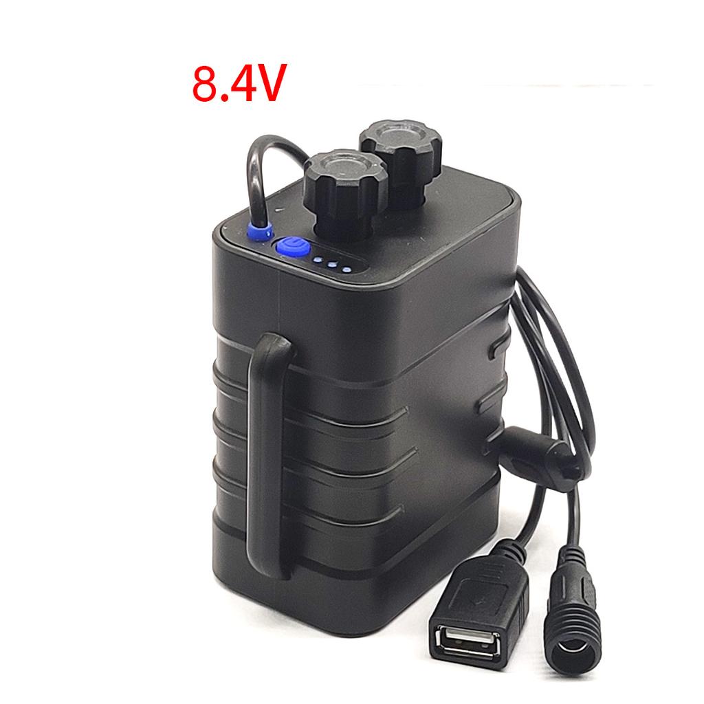 4 Slot/6 Slot Lithium Battery Charger Box 18650 Battery Box 18650 Battery Pack USB 5V Output Battery Pack DC 8.4V/12.4V/16.8V