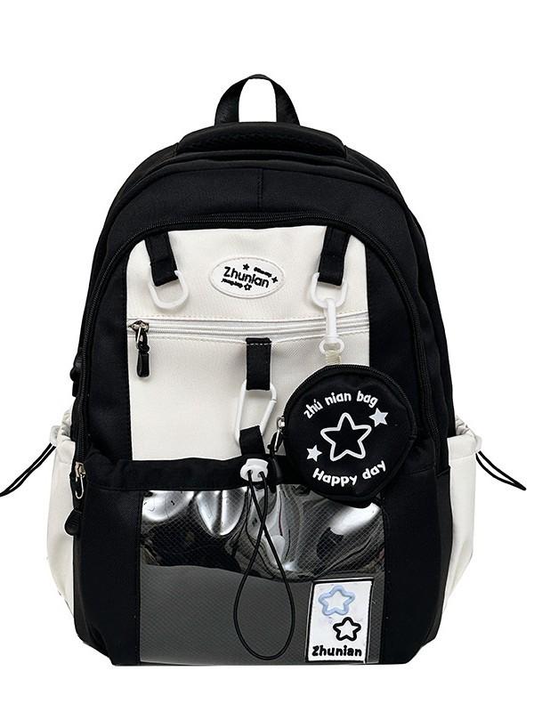 Girl School Backpack With Nylon Material And Design For Teen Students