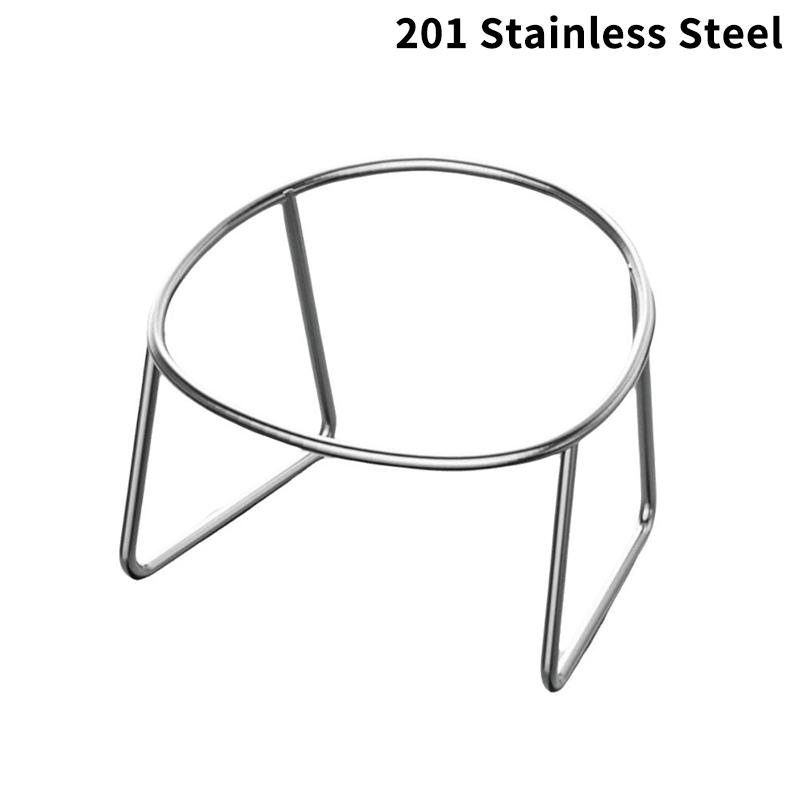 Shatterproof Tall Stainless Steel Pet Food Bowl Non Deformable for Cats Small Dogs Home Pet Supplies A серебряный