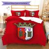 BRA logo Bedding Quilt Set Quilt Cover Pillowcase Home Decoration Birthday Gift (1 * duvet cover + 2 * pillowcase, without core)