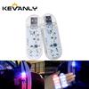 1/2PCS Car RGB LED Door Strobe Warning Signal Lights USB Magnetic Welcome Light Safe Anti-collision Emergency Lamp