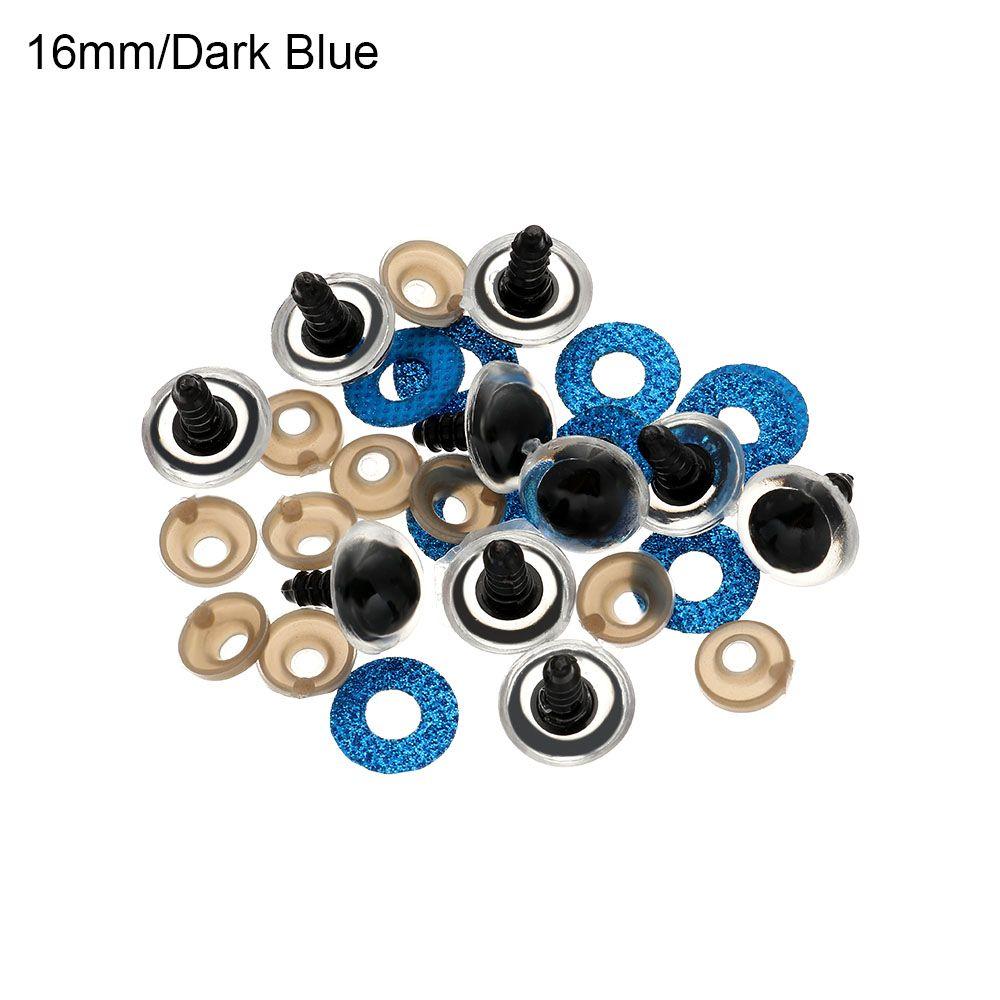 Plastik z oczkami podkładkami Rzemiosło Niedźwiedź Zwierzę Akcesoria Lalka Oczy kryształowe Lalki Narzędzia DIY